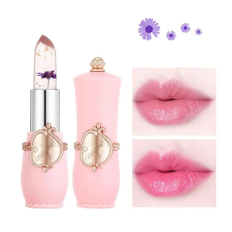 Conjunto Batom mágico Jelly Cristal Lip stick cx/6un