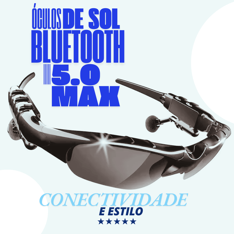 Óculos de sol Bluetooth 5.0 max